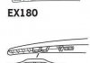 Щітка склоочисника каркасна задня 180мм ExactFit Rear Citroen C4 (LC), DS3, DS4 (EX180B) Trico EX180 (фото 4)