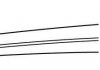Щетка стеклоочистителя каркасная задняя 300мм ExactFit Rear Hyundai I-10 (EX3012B) Trico EX3012 (фото 2)