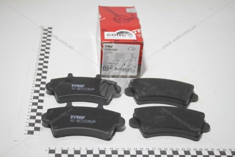 Колодки тормозные дисковые передние Renault Master II /Opel Movano A (01-, 06-) TRW GDB1442 (фото 1)