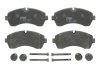 Колодки тормозные дисковые передние MB Sprinter (06-)/ VW Crafter (06-) TRW GDB1696 (фото 2)