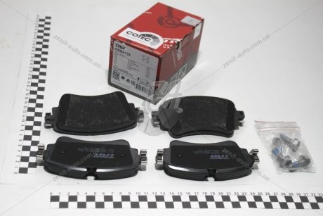 Колодки тормозные дисковые задние Audi A4 (15-), A5 (16-), Q7 (16-) TRW GDB2132 (фото 1)