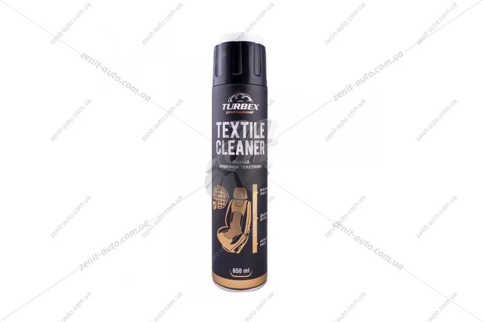 Очиститель пенный оббивки салона 650 мл TEXTILE CLEANER TURBEX TR00242 (фото 1)