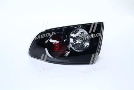 Фонарь задний правый внешний Mazda 3 седан (04-) черный TYC '11B101012B