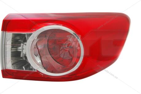 Ліхтар задній зовнішній правий Toyota Corola E150 (09-) (11-B729-01-2B) TYC '11B729012B