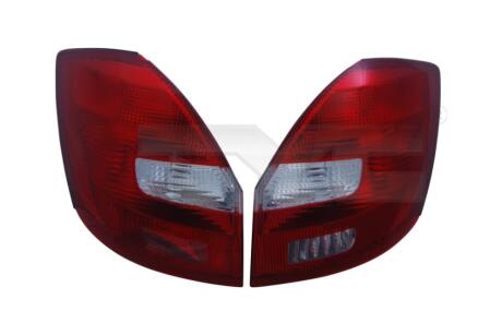 Фонарь задний левый Skoda Fabia, Roomster (08-) (11-C268-01-2B) TYC '11C268012B