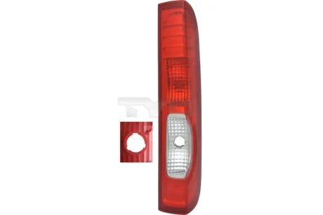 Ліхтар задній правий Renault Trafic/Opel Vivaro/Nissan Primastar (07-) без кронштейна (11-C383-B1-2B) TYC '11C383B12B