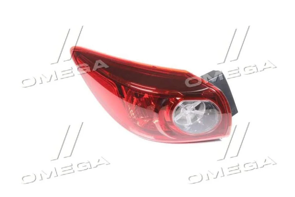 Ліхтар задній зовнішній лівий Mazda 3 HB (13-16) EUR (11-E096-05-2B) TYC '11E096052B (фото 1)