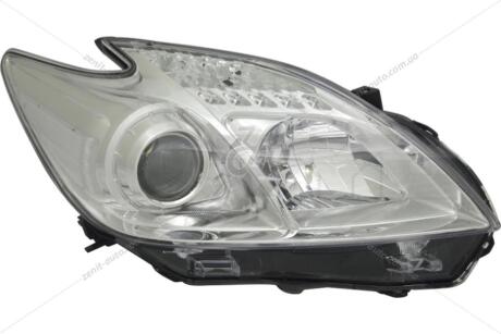 Фара правая с моторчиком Toyota Prius (12-) H11/HB3 (20-9091-B5-2B) TYC '209091B52B