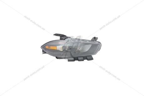 Фара правая Dodge Dart (13-) HIR-2 черная (20-9337-00-1N) TYC '209337001N