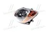 Фара права Renault Kangoo, Nissan Kubistar (03-) H4 хром/жовт. (20-A361-A5-2B) TYC '20A361A52B (фото 1)