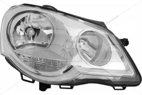 Фара правая с моторчиком VW Polo (05-) H1/H7 (20-A729-05-2B) TYC '20A729052B