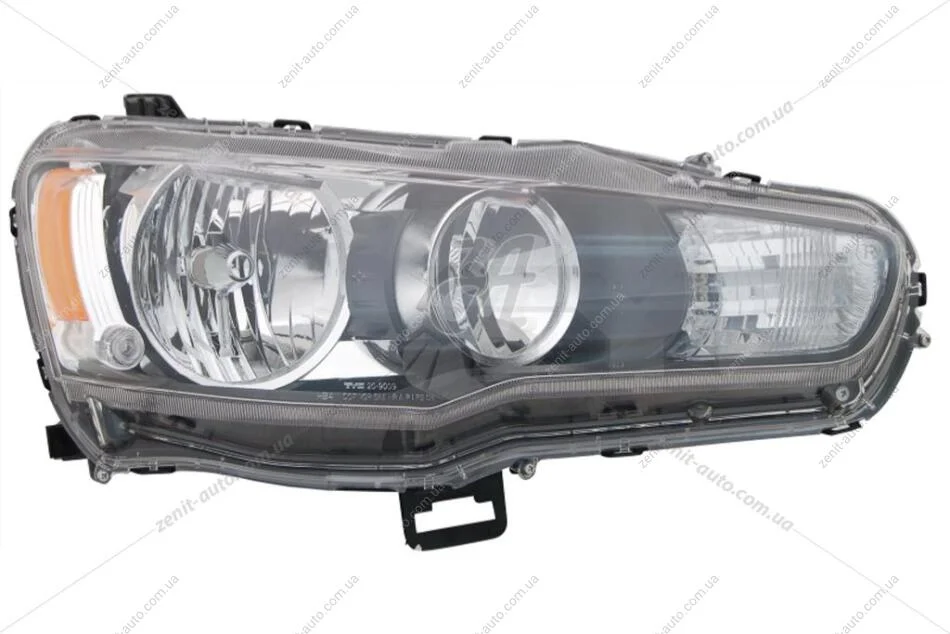 Фара ліва Mitsubishi Lancer X (08-) EUR HB3/HB4 (20-B302-05-2B) TYC '20B302052B (фото 1)