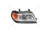 Фара права Mitsubishi Pajero Sport (05-) H4 чорна (20-B323-A5-6B) TYC '20B323A56B (фото 1)
