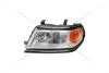 Фара ліва Mitsubishi Pajero Sport (05-) H4 чорна (20-B324-A5-6B) TYC '20B324A56B (фото 1)