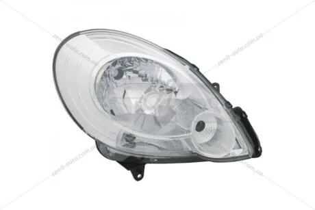 Фара левая Renault Kangoo II (08-) H4 (20-B400-A5-2B) TYC '20B400A52B