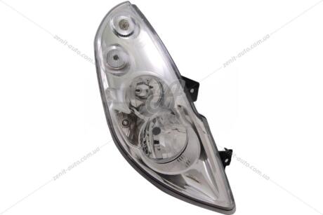 Фара левая с моторчиком Renault Master/Opel Movano/Nissan Interstar (10-) H7/H1 (20-C338-A5-2B) TYC '20C338A52B