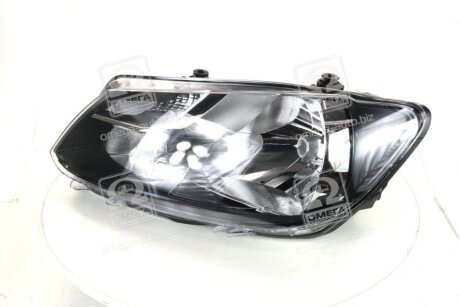 Фара ліва з моторчиком VW Caddy (10-) H4 одиночний відбивач (20-C474-05-2B) TYC '20C474052B