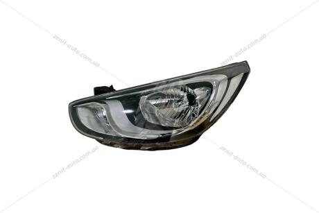 Фара левая с моторчиком Hyundai Accent IV (11-) EUR H4 (20-E312-05-2B) TYC '20E312052B