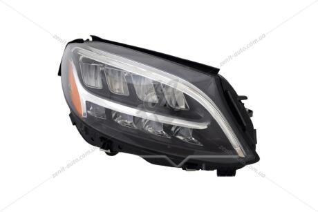 Фара правая MB C-Class W205 (19-) USA LED (20-H041-06-1N) TYC '20H041061N