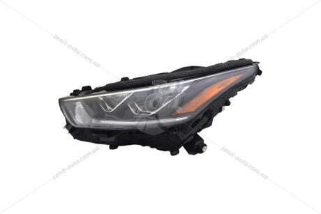 Фара правая Toyota Highlander (20-) USA LED черная (20-H499-A0-1N) TYC '20H499A01N