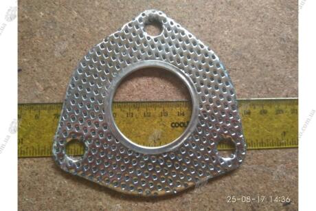 Прокладка приемной трубы (катализатора)/резонатора Сенс 1,3 /Ланос/Лачетти (D=48мм) (металлперф.) Украина 00-00000697