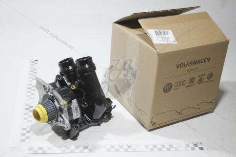 Насос водяной (Помпа) с термостатом ОЖ VW Amarok 2.0 (13-), 1.8, 2.0 VAG 06H121026DR (фото 1)