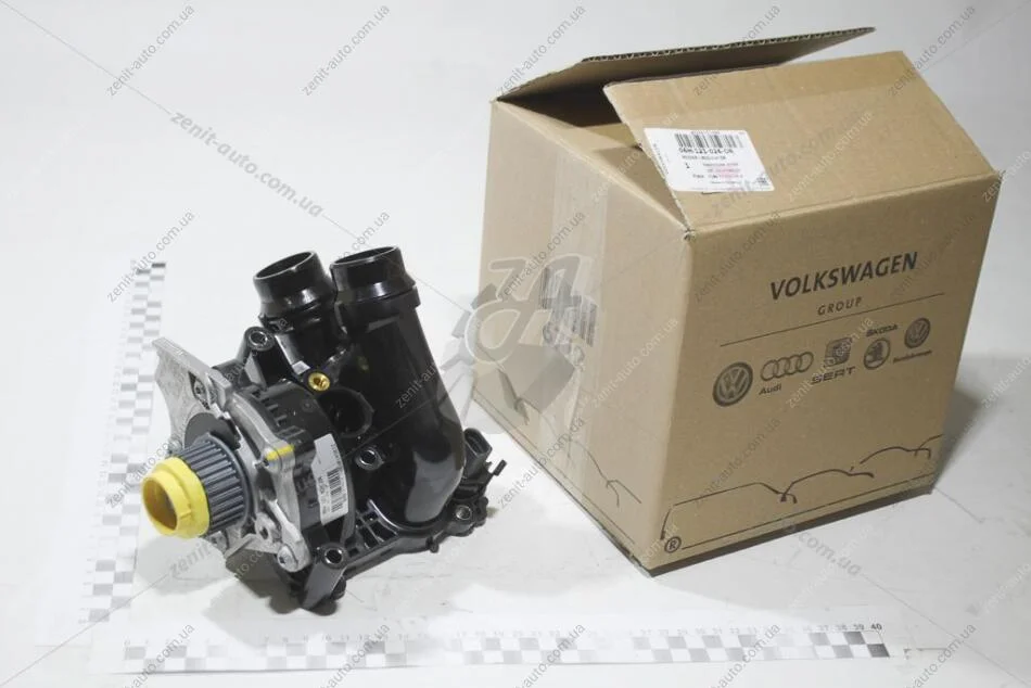 Насос водяний (Помпа) з термостатом ОР VW Amarok 2.0 (13-), Skoda 1.8, 2.0 (06H121026ED) VAG '06H121026ED (фото 1)