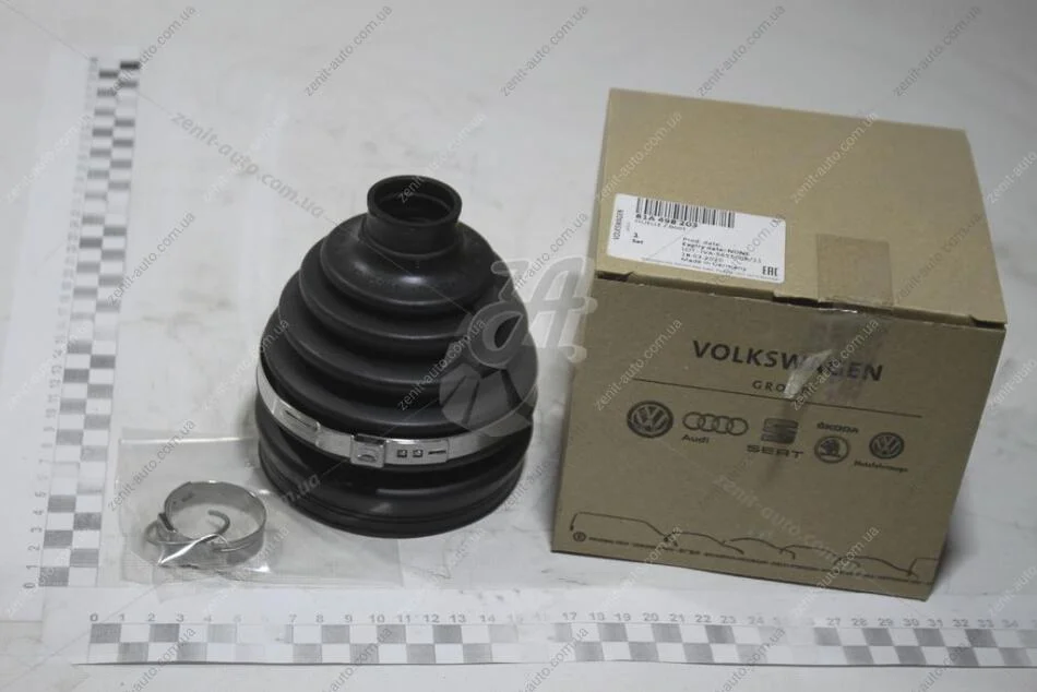 Пыльник ШРУСа VW Passat, Caddy (15-), Golf, Arteon (17-)/Audi A1 (19-), A3 (17-), TT (15-)/Seat Ateca (16-) VAG 81A498203 (фото 1)