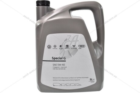 Олива моторна Special G 5W-40, 1л, 502.00/505.00 VAG 'GS55502M2EUR