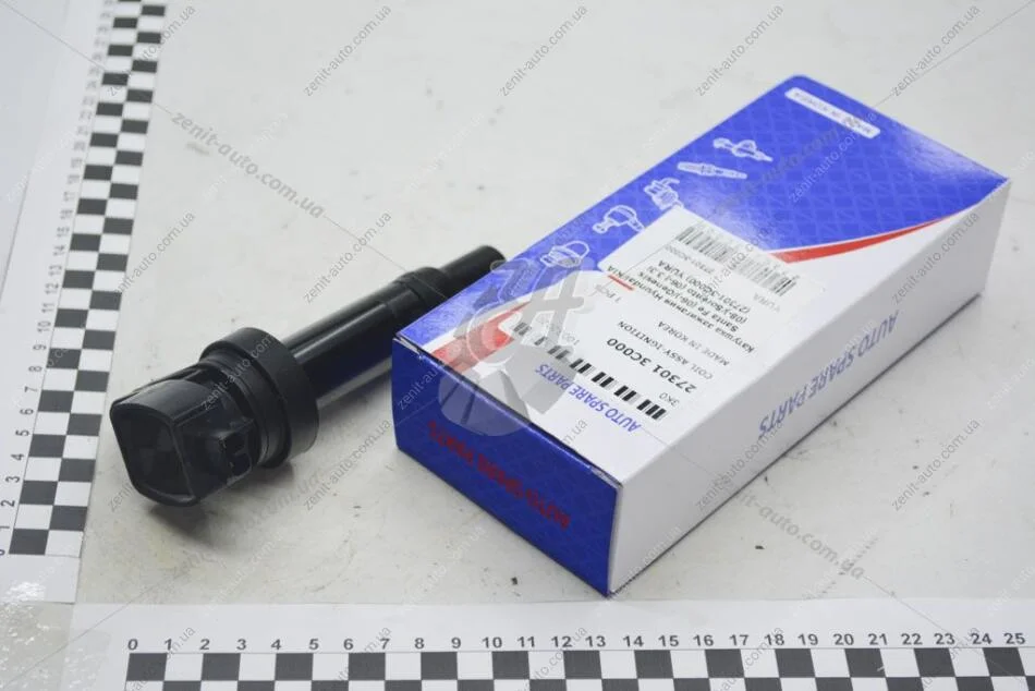 Катушка запалювання Hyundai/KIA Santa Fe (06-)/Genesis (08-)/Sorento (06-) 3.3i (IC012) PHC Valeo 27301-3C000 (фото 1)