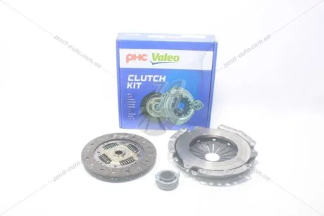 Комплект зчеплення Hyundai Elantra III/ Kia Cerato I 1.6i (HD-91+HDC-64+PRB-95) (HDK083) PHC Valeo 'HDK083