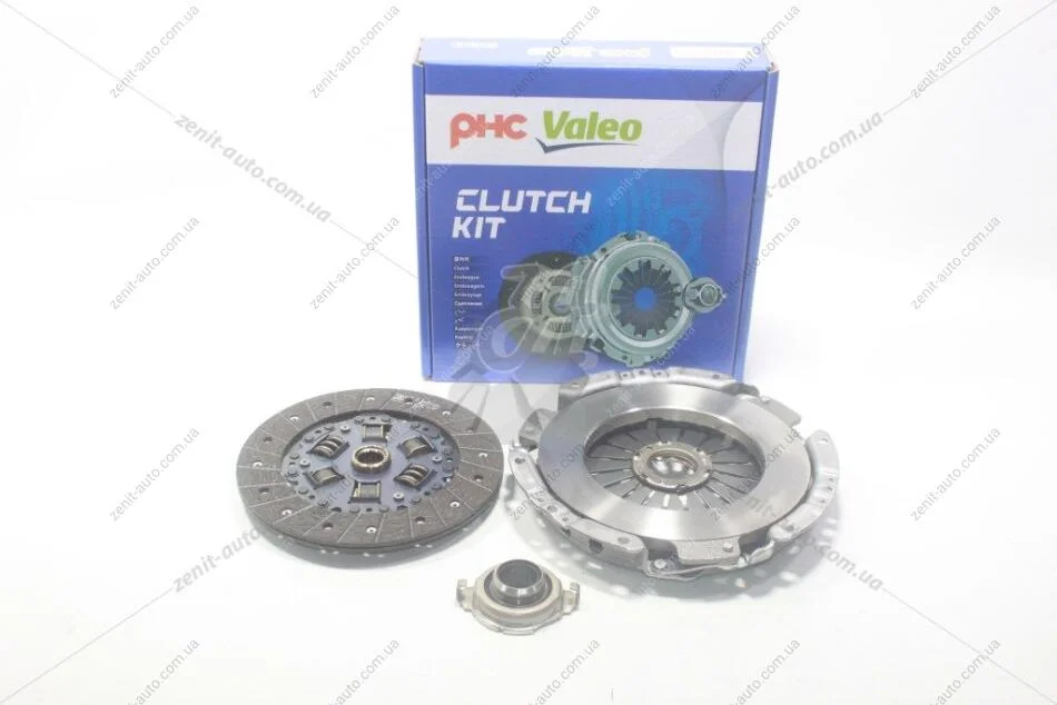 Комплект зчеплення Hyundai Accent II, Getz (03-) 1.5d, Elantra III 1.8, 2.0i (HD-83+HDC-67+PRB-05) (HDK095) PHC Valeo 'HDK095 (фото 1)