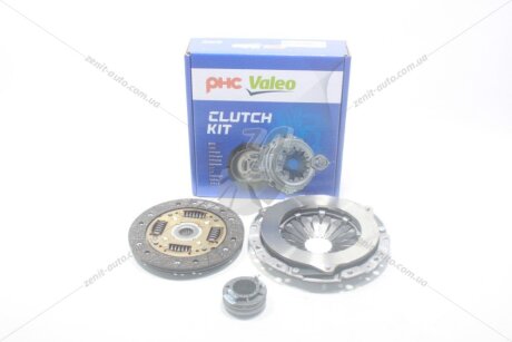 Комплект зчеплення Hyundai Getz (01-) 1.1i (HD-139+HDC-73+PRB-04) PHC Valeo 'HDK155