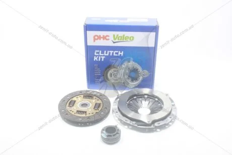 Комплект зчеплення Hyundai Getz (01-) 1.1i (HD-139+HDC-73+PRB-04) (HDK155) PHC Valeo 'HDK155