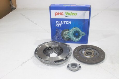 Комплект зчеплення Nissan Navara (01-), Pick Up (08-) 2.5d (NS-125+NSC-134+PRB-384C) PHC Valeo 'NSK249