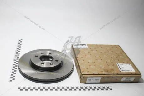 Диск гальміний передній Accent (11-14)/Rio (11-14) (D256 mm) (51712-1R000) PHC Valeo R1093