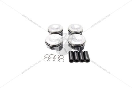 Комплект поршней 4шт (STD, палец 23мм) 2,0TSI Skoda Octavia II Superb II Audi A4 B8 A6 C7 Q5 I VIKA Premium '11071705035