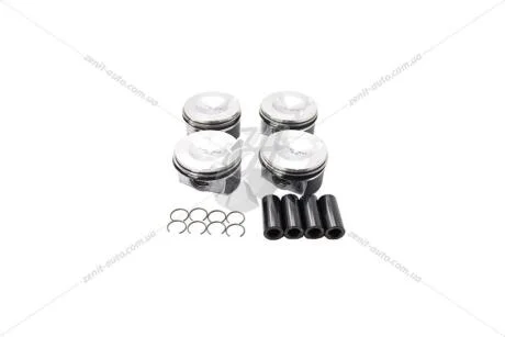 Комплект поршней 4шт (STD, палец 23мм) 2,0TSI Skoda Octavia II Superb II Audi A4 B8 A6 C7 Q5 I VIKA Premium '11071705035