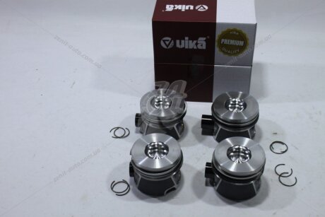 Поршень з кільцями та пальцем (компл. 4 шт) VIKA Premium '11071706135