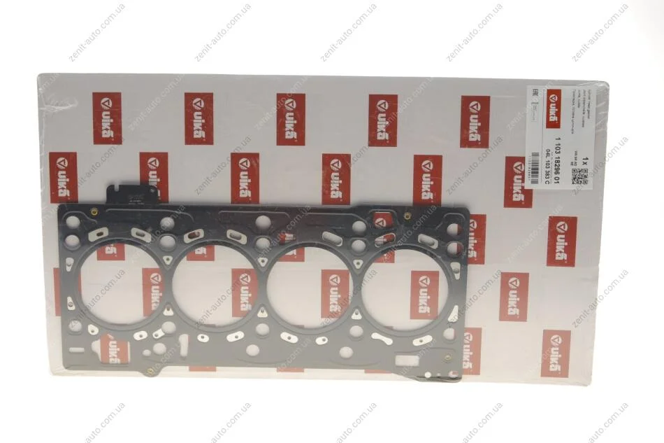 Прокладка ГБЦ нерж. 1,55 мм Audi A3/Skoda Octavia/VW Golf, Passat 1.6-2.0TDI (07-) VIKA Vika 11031829601 (фото 1)