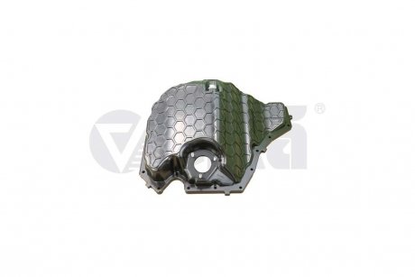 Піддон двигуна олійний пластик+алюміній електрофоретичне чорніння Audi A4, A6, A8, Q5 (13-18) Vika '11031835201