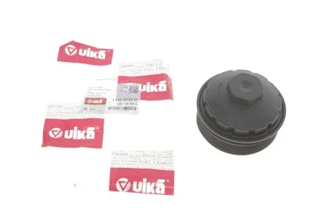 Кришка масляного фільтра Skoda Octavia (04-13), Fabia (00-14) / VW Golf (04-13), Jetta (06-14), Passat (06-11), Tiguan (08-11), T5 (03- 10) VIKA Vika 11151576501