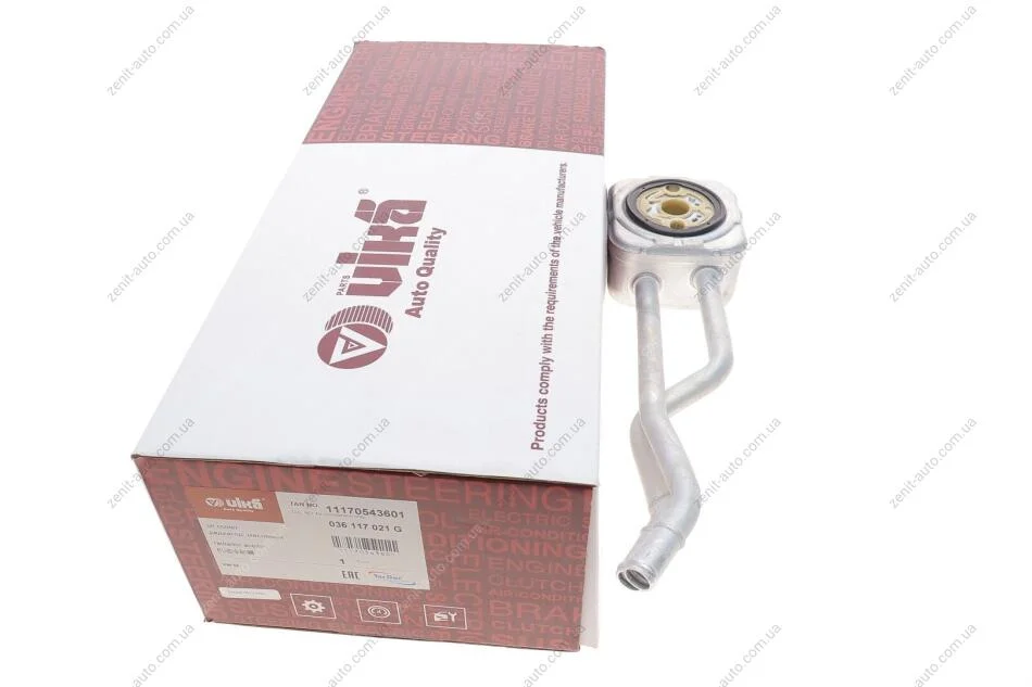 Радиатор масла VW Golf (96-03)/Seat Leon (00-06),Toledo (99-04) VIKA Vika 11170543601 (фото 1)