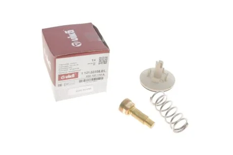Термостат Skoda Fabia (00-15),Octavia (04-08)/VW Golf (04-09),Jetta (06-08),Passat (06-11),Polo (02-15) VIKA Vika 11210310801