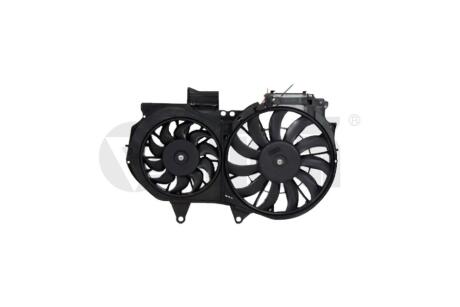 Вентилятор радіатора у зборі Audi A4/Seat Exeo (00-13) 320W, 400мм, 200W, 300мм Vika '11211894301