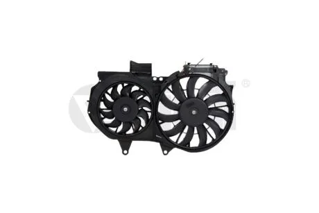 Вентилятор радіатора у зборі Audi A4/Seat Exeo (00-13) 320W, 400мм, 200W, 300мм Vika '11211894301