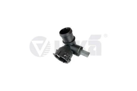Фланець системи охолодження (трійник) з датчиком Audi A3/Skoda Octavia, Superb/VW Golf, Passat/Seat Leon 1.0,1.2,1.4,1.6 (13-20) VIKA Vika '11221789801