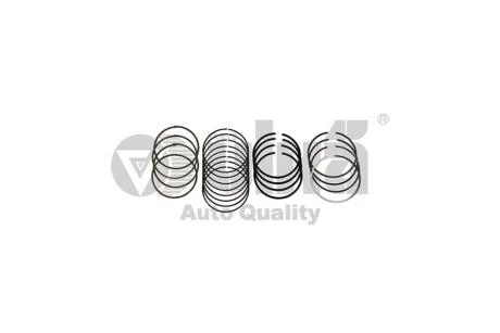 Комплект поршневих кілець (на двс) Skoda Octavia (00-10)/Golf (00-08), Passat (96-10) vika Vika 11981187801