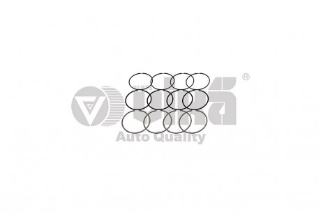 Комплект поршневых колец (на двс) Skoda Octavia 1,8/2,0L (12-)/VW Amarok (10-),T5 (11-15)/Audi A6 (11-13) Vika 11981570301