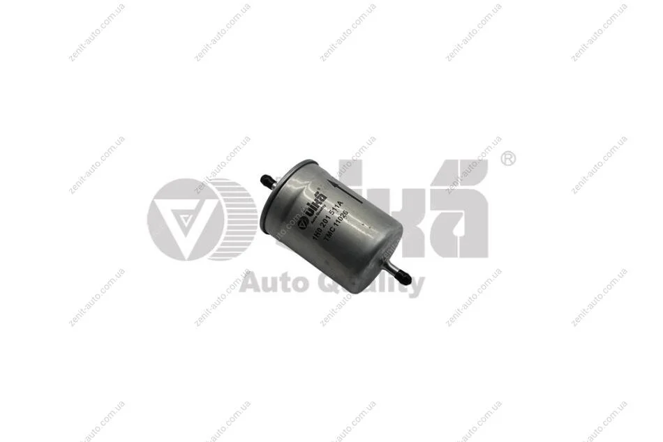Фільтр паливний (бензин) VW Golf (87-02), Jetta (87-92), Passat (88-05), Polo (82-94), T4 (91-04) / Audi A4 (95-01), A6 (98-05) VIKA Vika 12010072901 (фото 1)